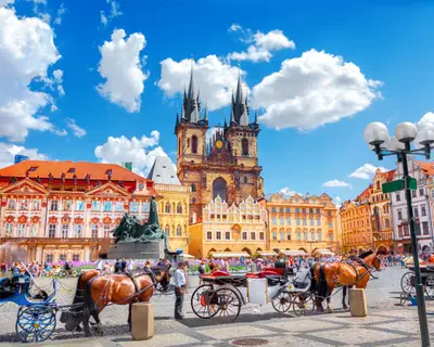 Old Town Square in Prague