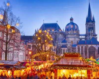Advent auf Schloss Merode und in Valkenburg  – Bild 3