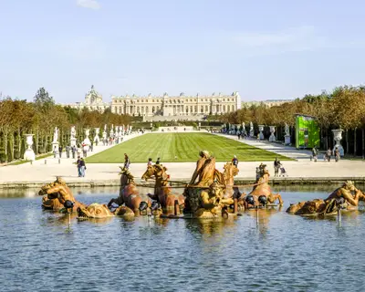 Paris, Versailles Castle, Apollo fountain, France, Versailles