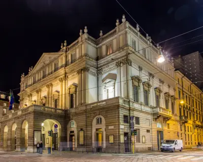 La Scala, an opera house in Milan, Italy