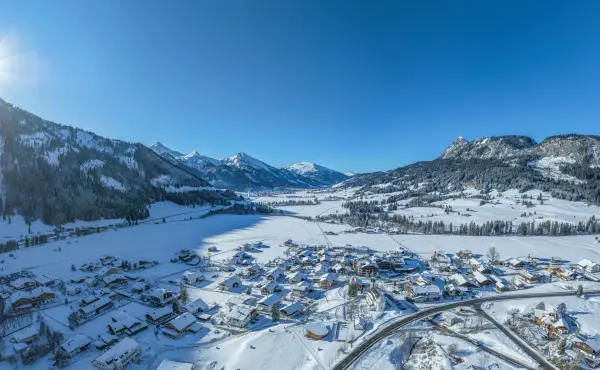 Pferdeschlittenfahrt im Tannheimer Tal