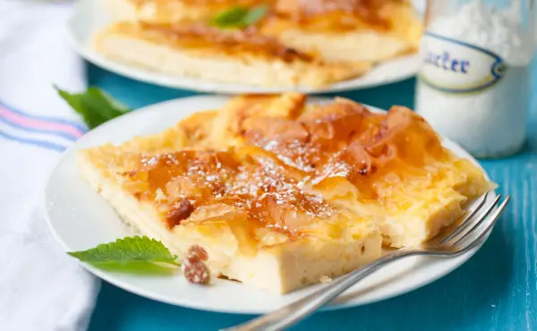 Das Altmühltal mit Millirahmstrudel-Essen