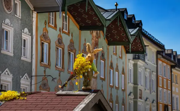 Der Hohe Peißenberg und Ostermarkt Bad Tölz