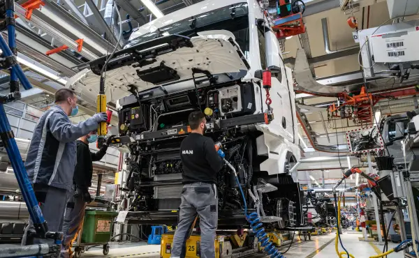 Werksbesichtigung bei MAN LKW München