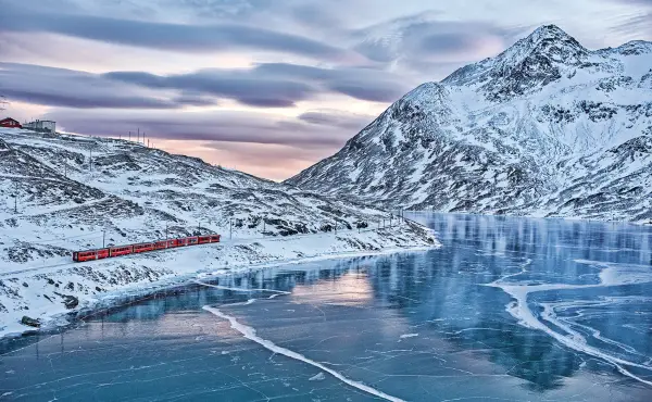 Winterzauber Bernina Express
