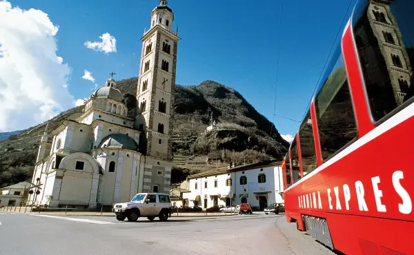 Auf dem Weg ganz nach Oben... Der Arosa-Express